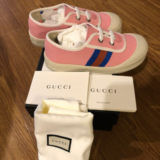 GUCCIグッチ キッズ 子供 靴 スニーカー 未使用