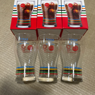 コカコーラ　オリンピック　記念グラス　3個セット　差し上げます