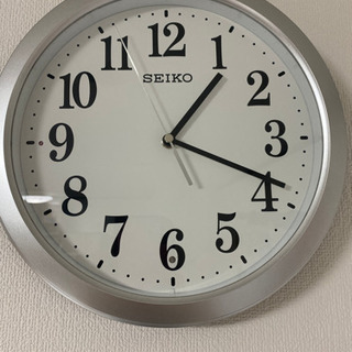 SEIKO 電波時計　壁掛け時計