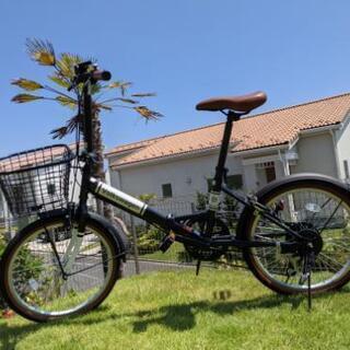 Volkswagen折りたたみ自転車★白と黒