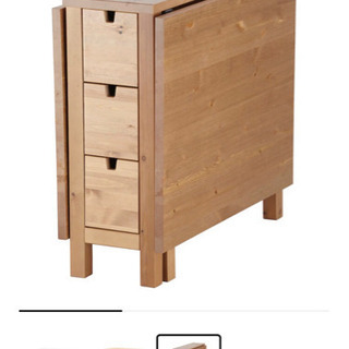 【ネット決済】取引可能　美品IKEA ダイニングテーブル　NOR...