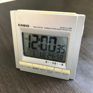 【ネット決済】CASIO 電波　置き時計　カシオ　目指し時計