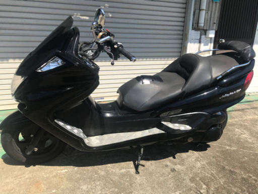 受け渡し予定) ヤマハ YAMAHA マジェスティ 250 バッテリー新品 自賠責付き 在庫スペース確保セール 格安 セル一発始動 実働 SG03J 5連メーター 中古 大阪市より