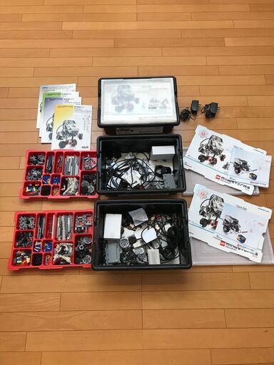 教育版レゴ マインドストーム EV3 基本セット 3セット＋充電アダプター