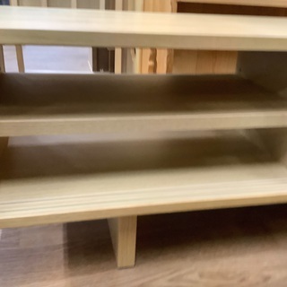 無印良品 テレビボード 三枚扉 ナチュラル