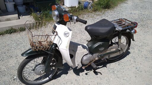 決まりました！ホンダ HONDA カブ50 cub C50 ｼﾞｬﾝｸ 書類＆鍵あり 山形発 自社陸送あり