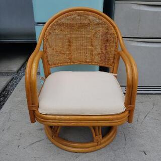 木製 回転式座椅子 椅子