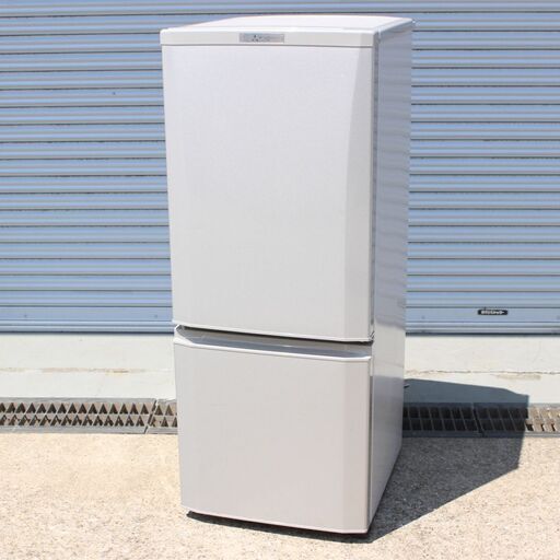 T262) MITSUBISHI 三菱 ノンフロン冷凍冷蔵庫 2ドア MR-P15C 146L 18年製 冷蔵庫 キッチン 家電