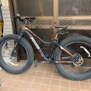 自転車、ファットバイク、マウンテンバイク