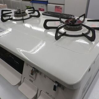 LPガス ガステーブル 2018年製 幅59㎝ パロマ ガスコンロ 右強火 水なし