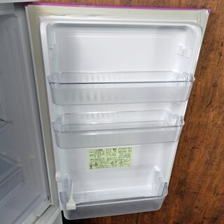 2ドア冷蔵庫(167L) シャープ SJ-17E2-KP 2015年製 中古 J0063
