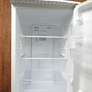2ドア冷蔵庫(167L) シャープ SJ-17E2-KP 2015年製 中古 J0063