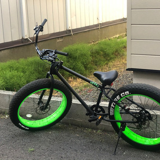 値下げしました。ブロンクス ファットバイク 7段変速 26インチ ...