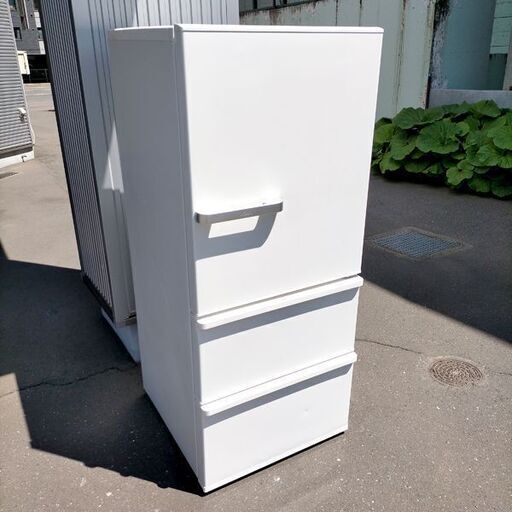 【札幌市内 当方指定日無料配送】アクア ノンフロン冷凍冷蔵庫 3ドア AQR-27G 272L 2018年製 店頭お引き取り歓迎♪