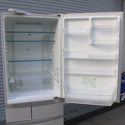 配送可能 パナソニック Panasonic NR-ETR436-H [冷蔵庫（426L・右開き