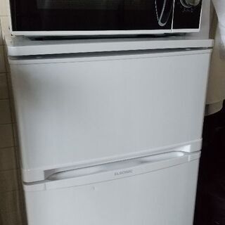 一人暮らし用☆洗濯機、レンジ、冷蔵庫三点セット - 生活家電