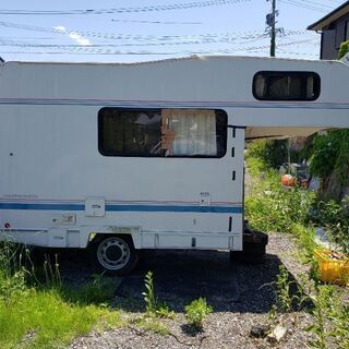 キャンピングカーの箱仮設住宅や物置に！　自分空間にも最適‼️ キャンピングカーの箱仮設住宅や物置に！ 自分空間にも最適‼️