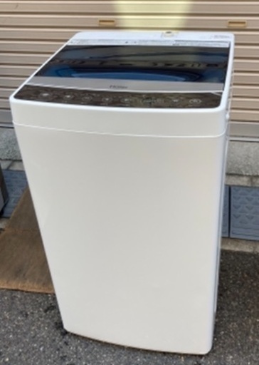 【RKGSE-545】特価！ハイアール/Haier/5.5kg/全自動洗濯機/JW-C55A/中古/2017年製/当社より近隣地域無料配達