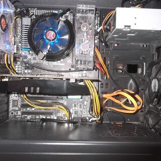 自作パソコン i7 2600S 新品SSD128GB＋1TB メモリ8GB