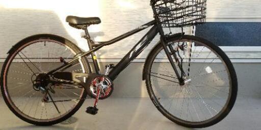 自転車(カゴ、ライト、フェンダー付)