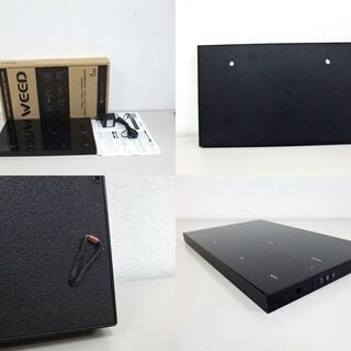 電波掛け時計 LED表示 LED RADIO CLOCK WEED ブルー文字 ACL-071 ☆ PayPay(ペイペイ)決済