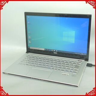在庫処分 送料無料 1台限定 高速SSD搭載 軽量 薄型 高性能 ノートパソコン 中古良品 13.3型 NEC PC-VK19SGZDF Core i7 4GB 無線 Windows10 LibreOffice