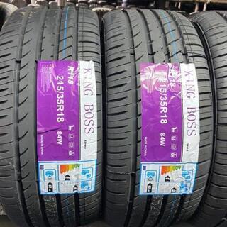 🌞215/35R18⭐新品未使用！交換費用込み！KING BOSS製サマータイヤ入荷しました🌞