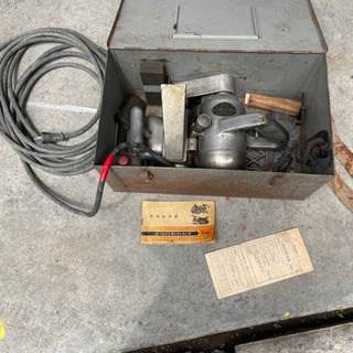 レトロな　メーカー高速自動かんな　HAK 500 