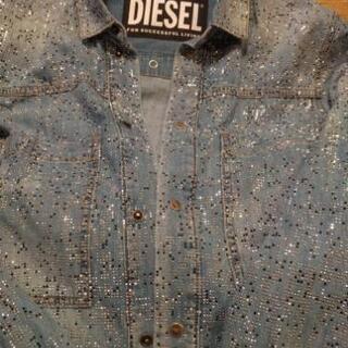 超激安レア！DIESELラメロングジャケット