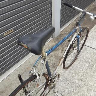 【旧車】フクイサイクルADONIS（アドニス）ロード　TANGE No2　シマノ１０５　現状車