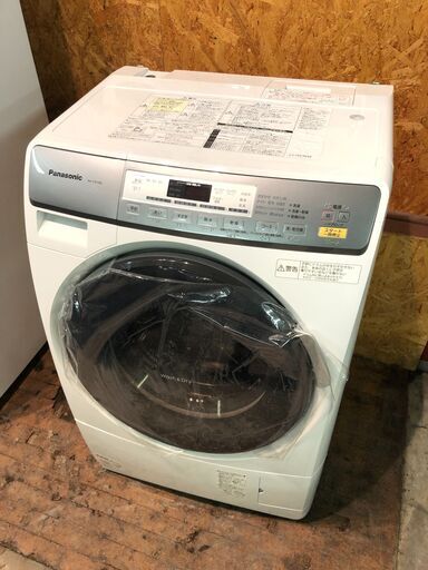 【動作保証60日間あり】Panasonic 2012年 NA-VD100L 6.0kg / 3.0kg ドラム式洗濯乾燥機【管理KRS357】