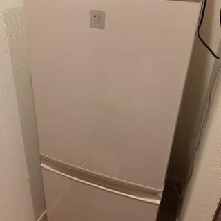 【値下げ】シャープ 137L 2ドア冷蔵庫（ベージュ系）

