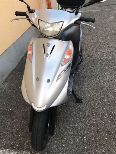 実動 アドレスV125G CF46A-53 シルバー フィルター新品、オイル交換