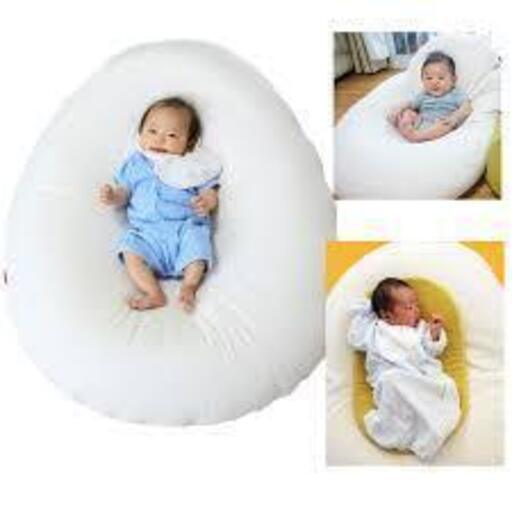 ハナロロベビー ベビークッション たまごクッション Cカーブ 吐き戻し