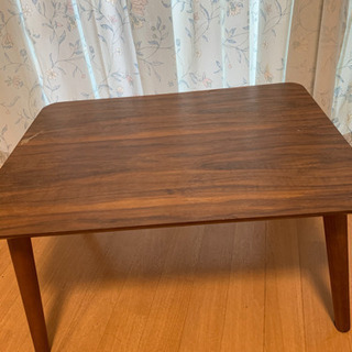 【引き渡し決定】木製ローテーブル(本日のみのお渡しです！)