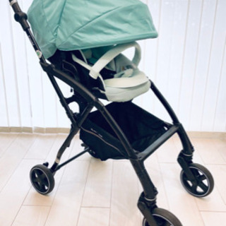 オマケあり）ベビーカー Combi Atto type-L ミントグリーン