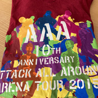 AAA 10th Tシャツ　Mサイズ
