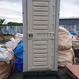 中古仮説トイレ 旭川から