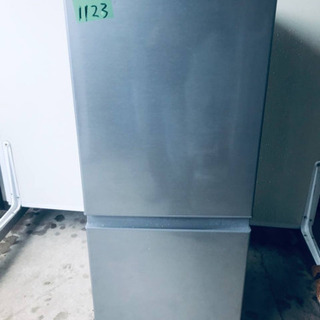 ②✨2020年製✨1123番AQUA✨ノンフロン冷凍冷蔵庫✨AQR-13J