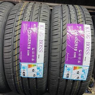 🌞215/45R18⭐新品未使用！交換費用込み！KING BOSS製サマータイヤ入荷しました🌞