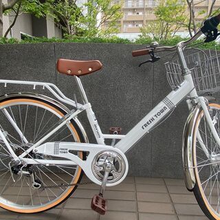 24インチ Marushi 2021年1月に買った自転車、フット...