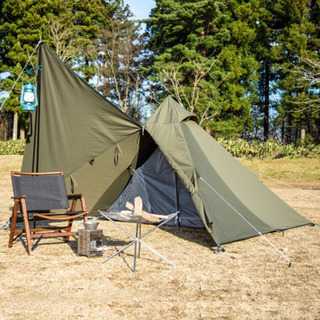 バンドック ソロティピーtc テント 二股ツール付き