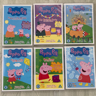 輸入版　peppa pig DVDセット