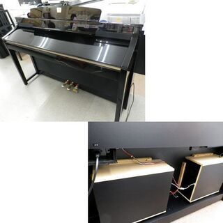 YAMAHA 電子ピアノ クラビノーバ CLP-380PE 2008年製 最高峰モデル！ 88鍵盤 トライ・アンプシステム 象牙調仕上げ ブラック ヤマハ　西岡店