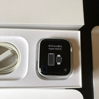 アップルウォッチ　シリーズ5 silver aluminum 44mm GPSモデル