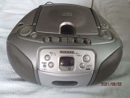 ステレオＣＤラジカセ　ＡＩＷＡ　ＣＳＤ－ＥＸ１５０　ジャンク品の出品です
