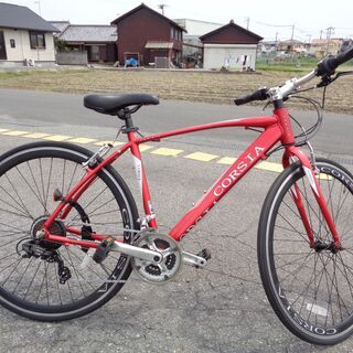 CORSIA 700x28C 3x7速 赤茶 クロスバイク (65) CORSIA 700x28C 3x7速 赤茶 クロスバイク (65)