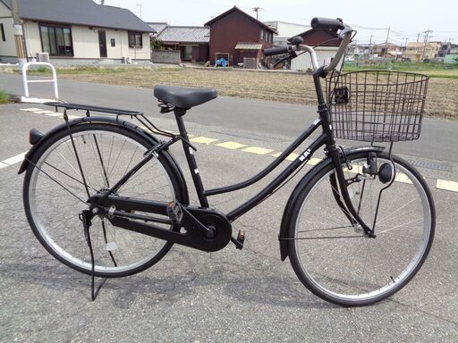 NA2 26 シングル 婦人用自転車 黒 (117)