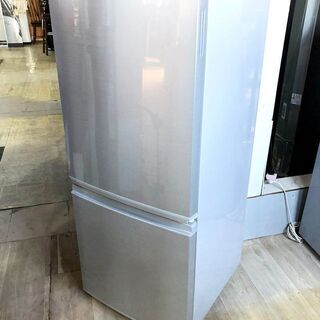 札幌近郊　送料無料　【シャープ】2ドア 冷凍冷蔵庫 137L S...