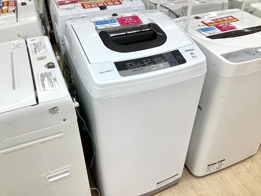 6ヵ月保証付！HITACHI(日立)の全自動洗濯機 NW-5WR をご紹介！